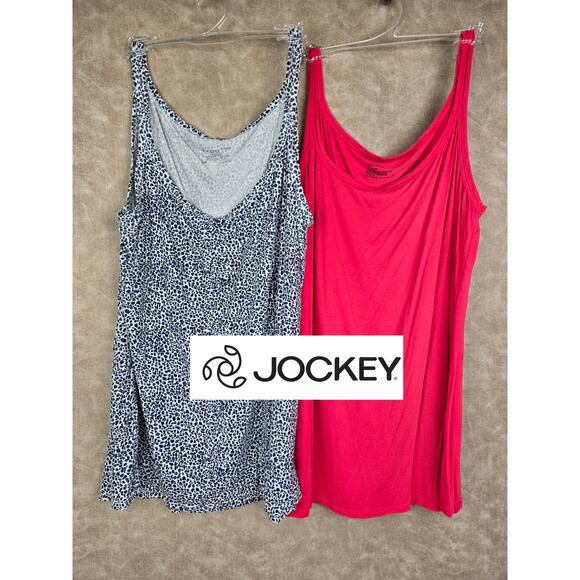 2 Jockey Elance Supersoft Camisole Tank Cami XL - Picture 1 of 4
